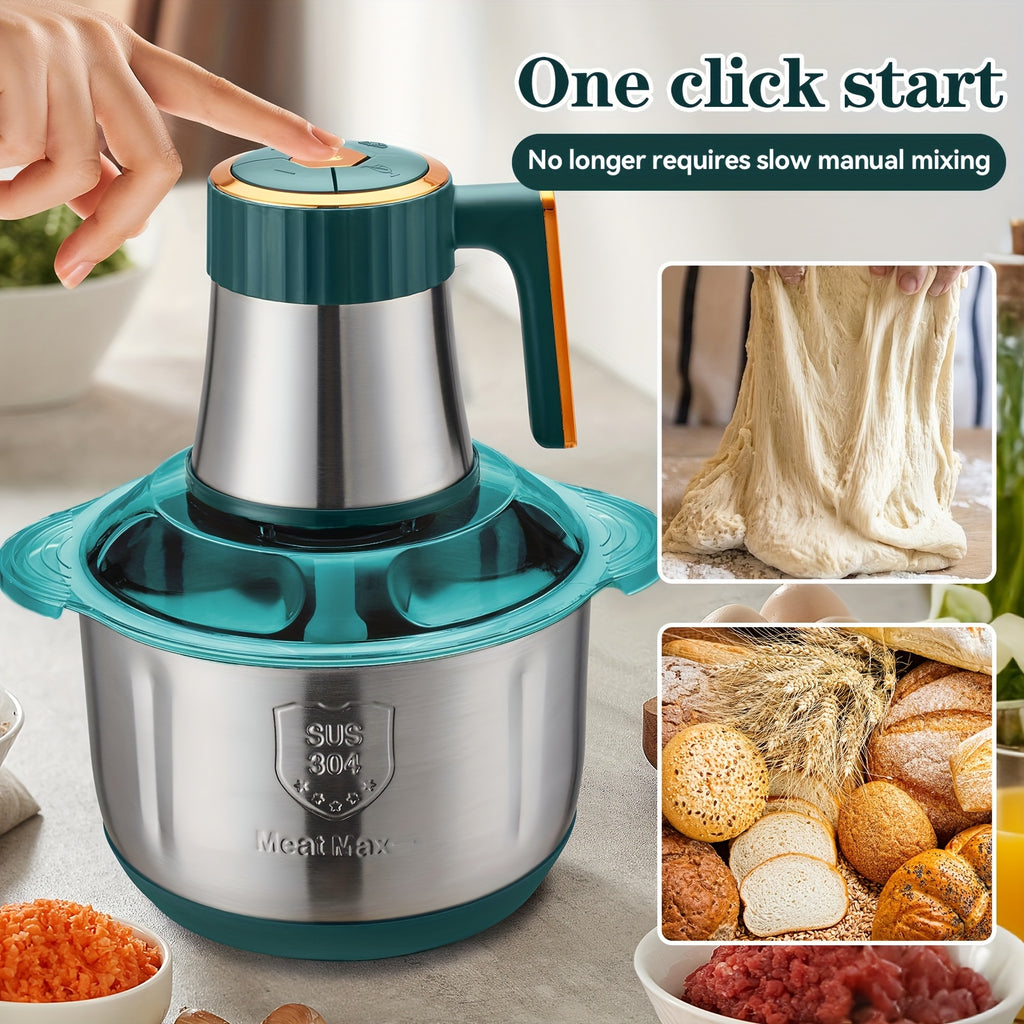 [Multifunctional Meat Grinder] Multifunctional Electric Meat Grinder | Mixing Garlic Mash and Dough Dough, Food Processor