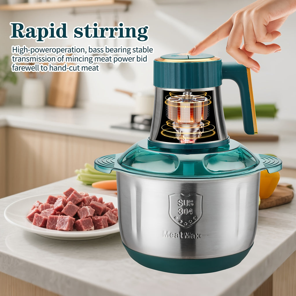 [Multifunctional Meat Grinder] Multifunctional Electric Meat Grinder | Mixing Garlic Mash and Dough Dough, Food Processor