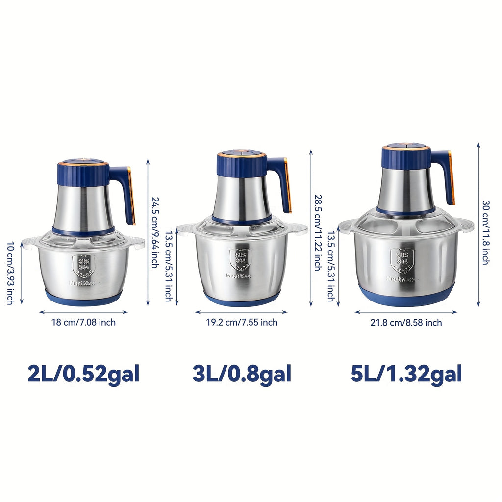 [Multifunctional Meat Grinder] Multifunctional Electric Meat Grinder | Mixing Garlic Mash and Dough Dough, Food Processor
