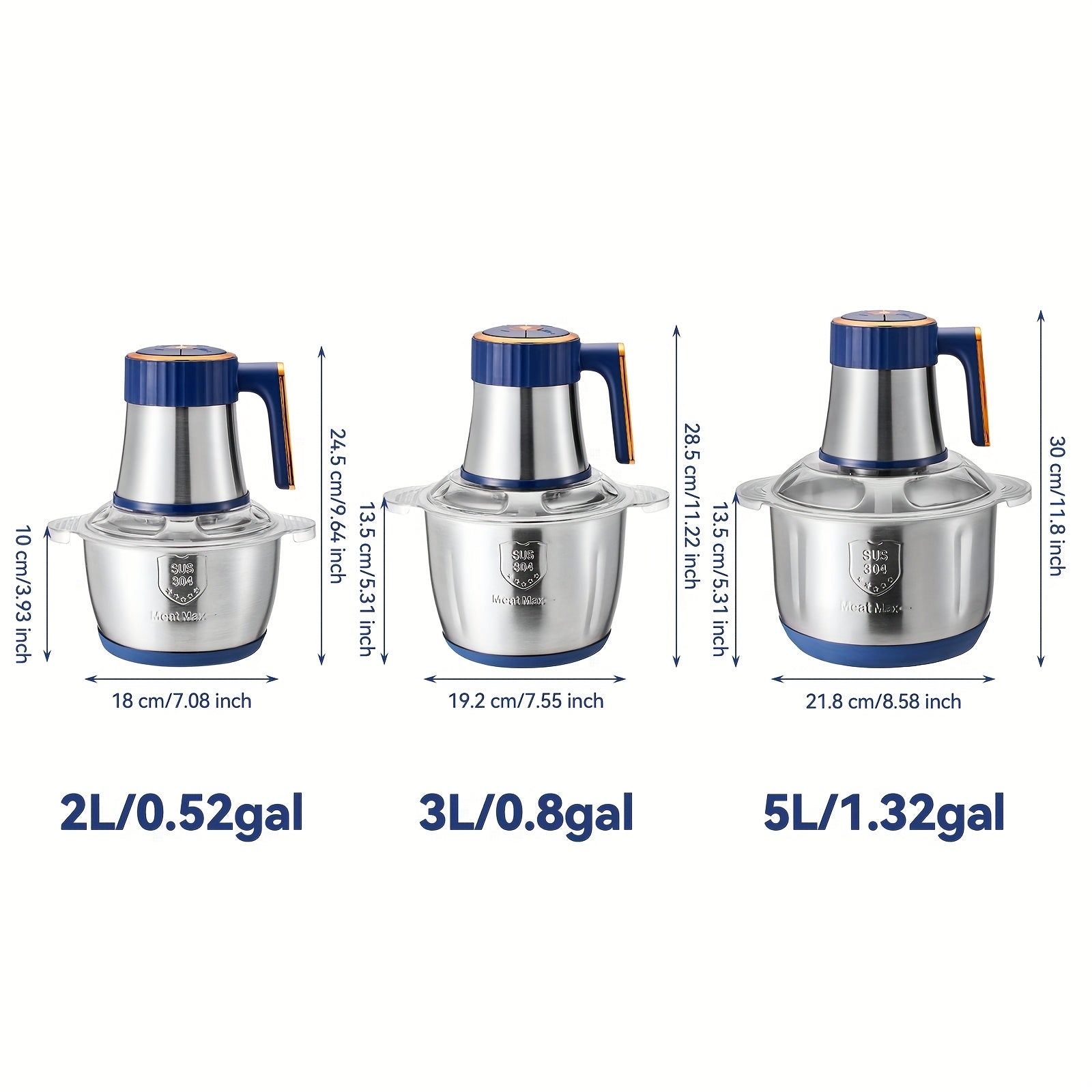 [Multifunctional Meat Grinder] Multifunctional Electric Meat Grinder | Mixing Garlic Mash and Dough Dough, Food Processor