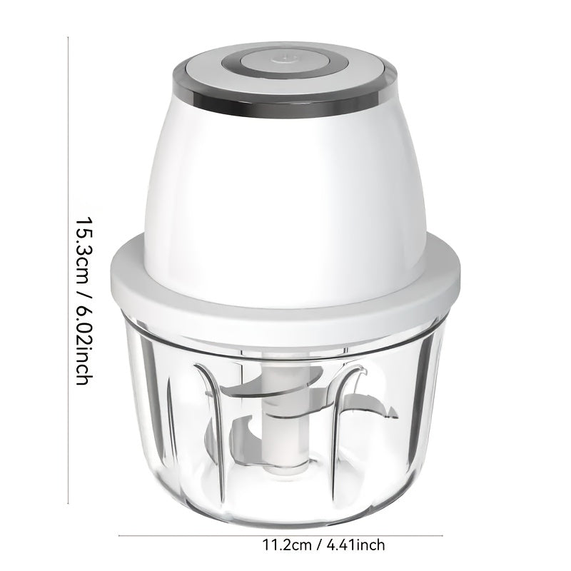New Electric Garlic Mashing Machine, Multi Functional Peel Garlic Machine, Small Automatic Meat Grinder for Home Use, Garlic Pulling And Mashing Machine, Essential for Kitchen, Multi Functional Electric Food Machine, Father's Day, Father's Gift