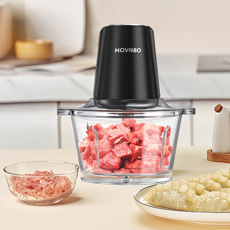 Meat Chopper, Chopper Electric With Meat Grinder & Vegetable Chopper, Kitchen In The Box 350W Electric Garlic Mincer, Mini Food Processor For Baby Food, Meat, Onion, Vegetables 2 Speed, 4 Sharp Blades